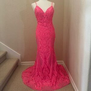 Stunning Morilee Sequin gown